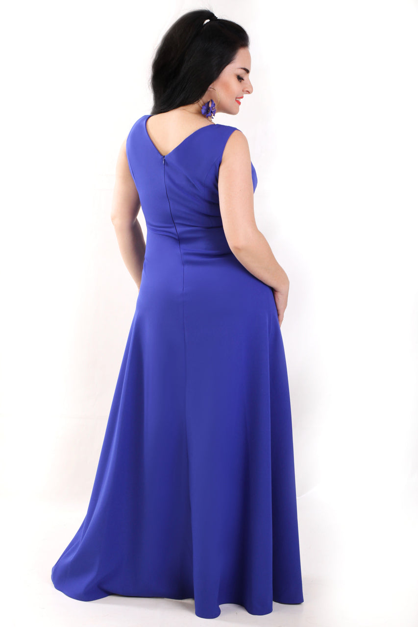 Sukienka maxi kopertowa Olga - isukienki.com